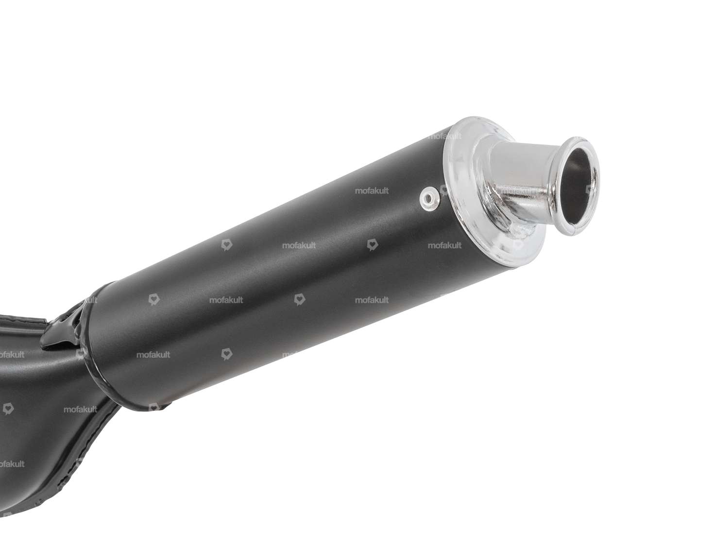 TECNO exhaust "flat belly" black | Puch Maxi Carousel Image 3