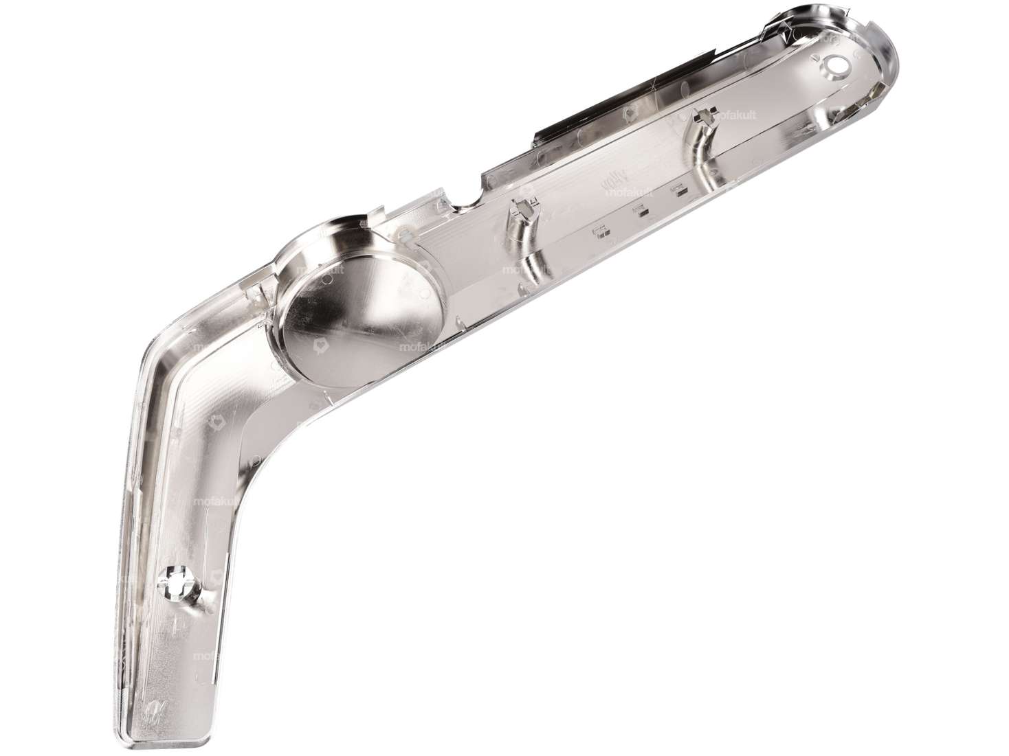 AKOA Seitenschützer kantig Mono Chrom | Piaggio Ciao Carousel Image 2