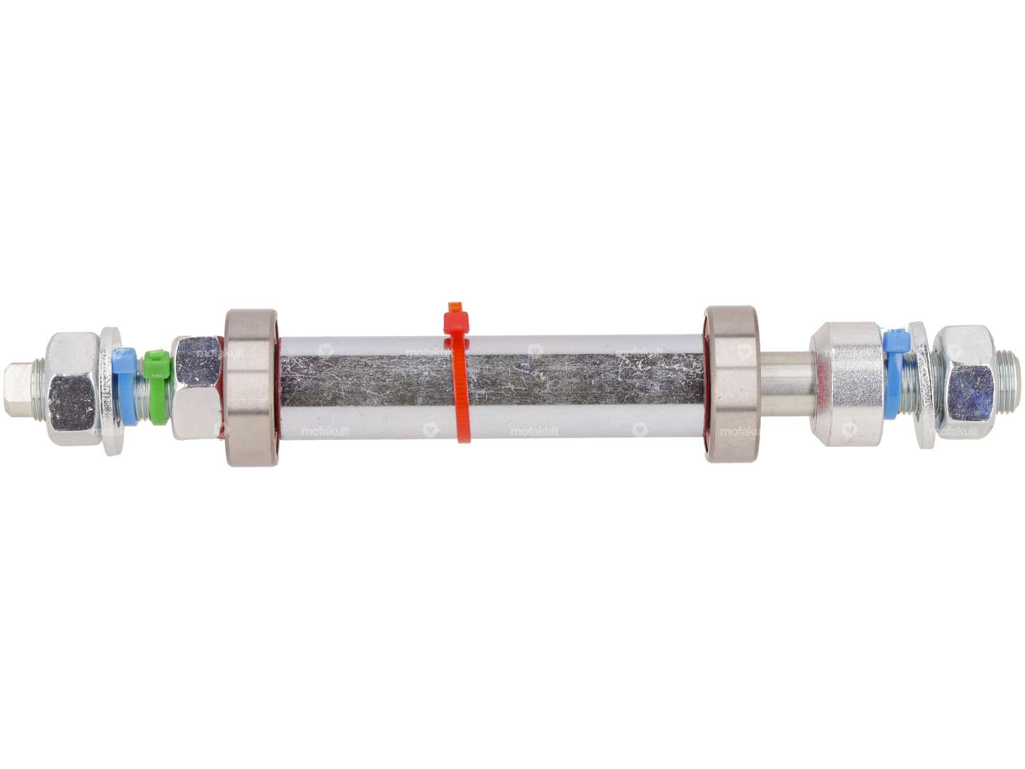 swiing® ingenious wheel axle with bearing conversion kit rear spoke hub | Puch Carousel Image 1