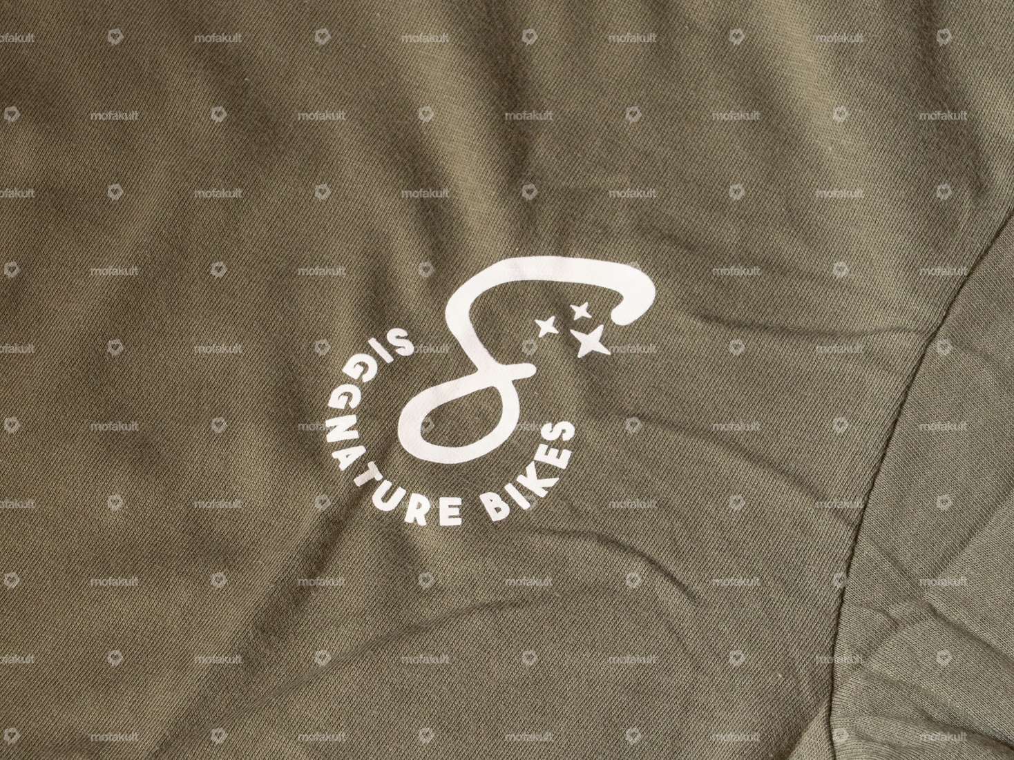 Siggnature T-Shirt «BASIGG» (XS - 2XL) olive Carousel Image 4