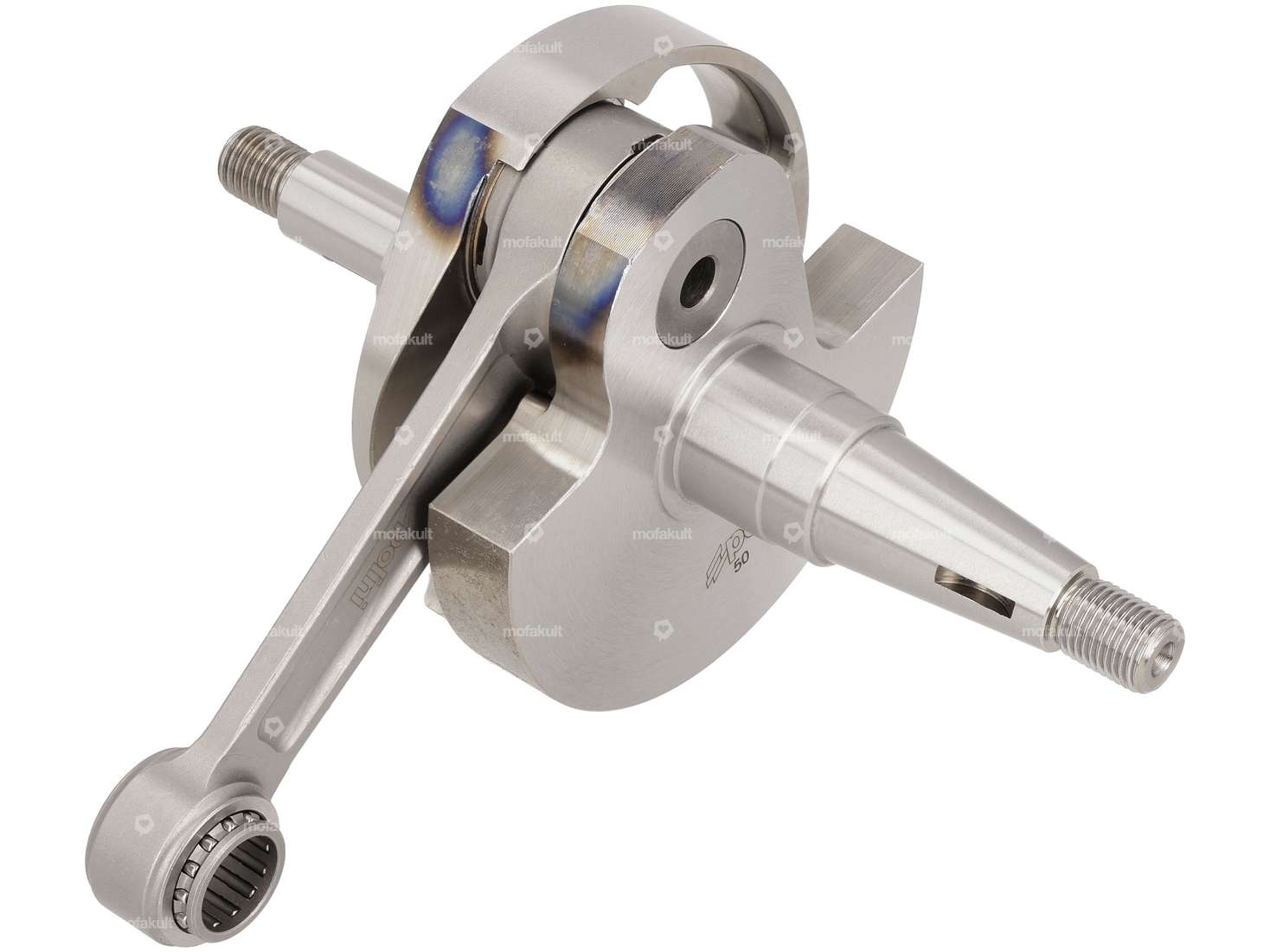 Polini crankshaft "Racing" 60 mm long-stroke | Vespa PX, P, Cosa, GTR, TS, Sprint V. Carousel Image 2