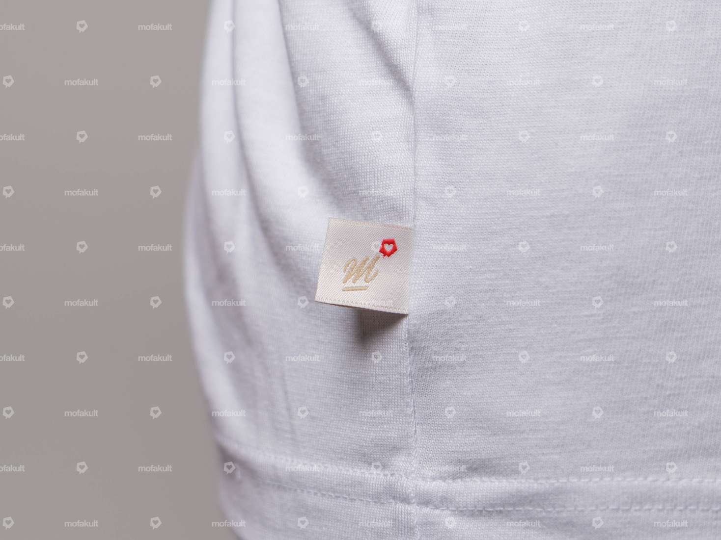 mk-Merch T-Shirt «PUCH» UNISEX weiss Carousel Image 7