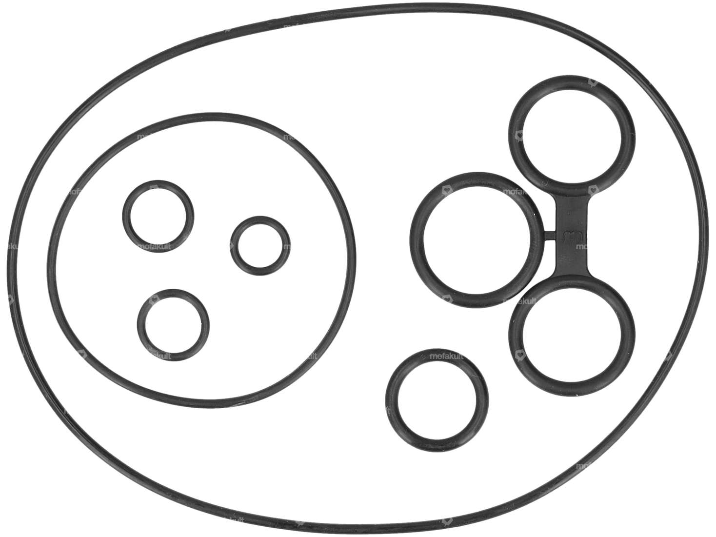 O-Ring-Set Motor | Vespa Largeframe Carousel Image 1