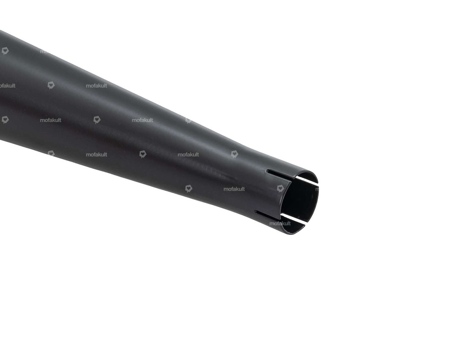 swiing® ingenious Endtopf Drag Pipe 45° schwarz Ø 28 / 70 mm Carousel Image 2