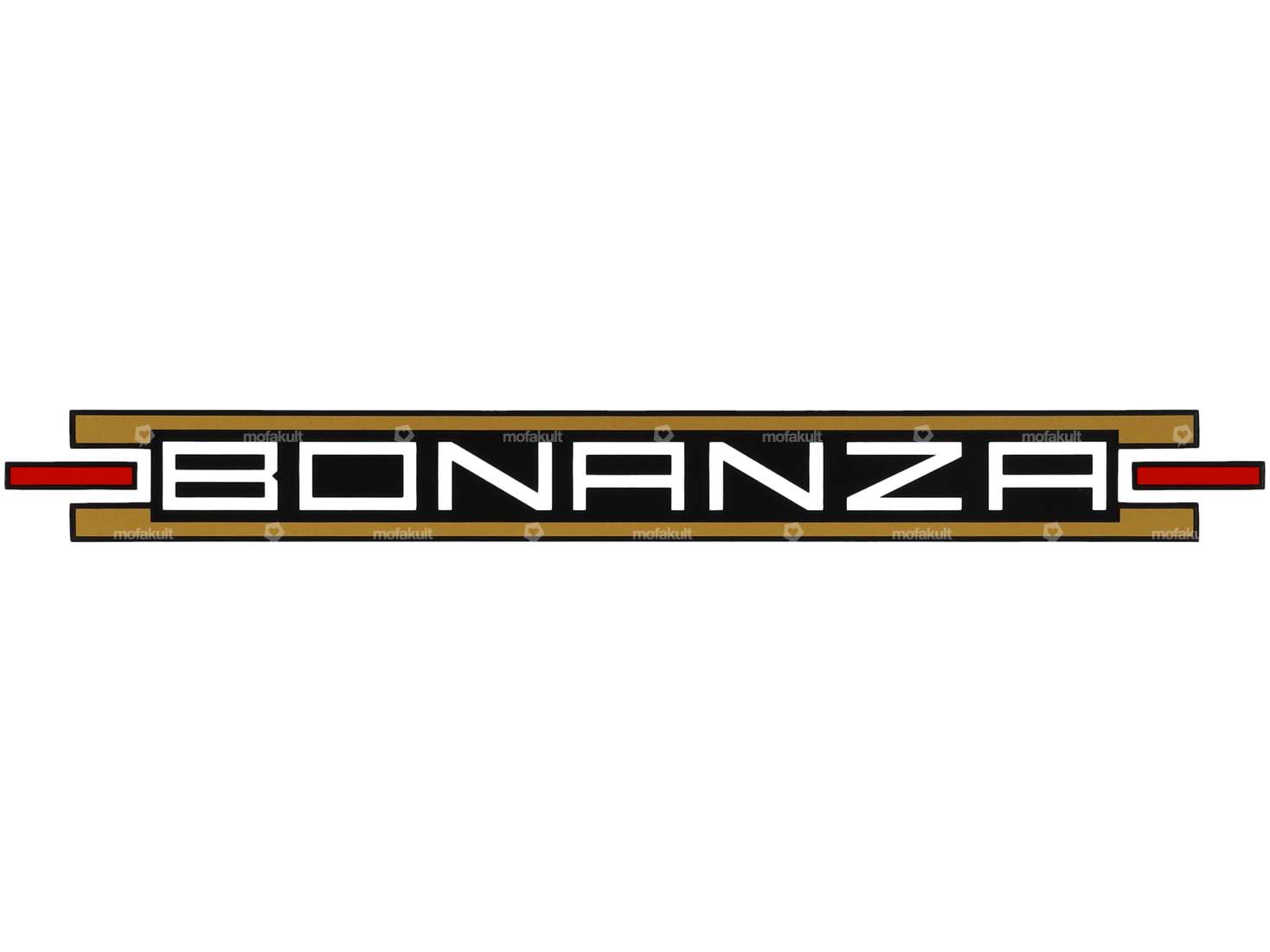 swiing® revival Aufkleber Tank «BONANZA» 204 x 22 mm | Hercules Bonanza Carousel Image 1