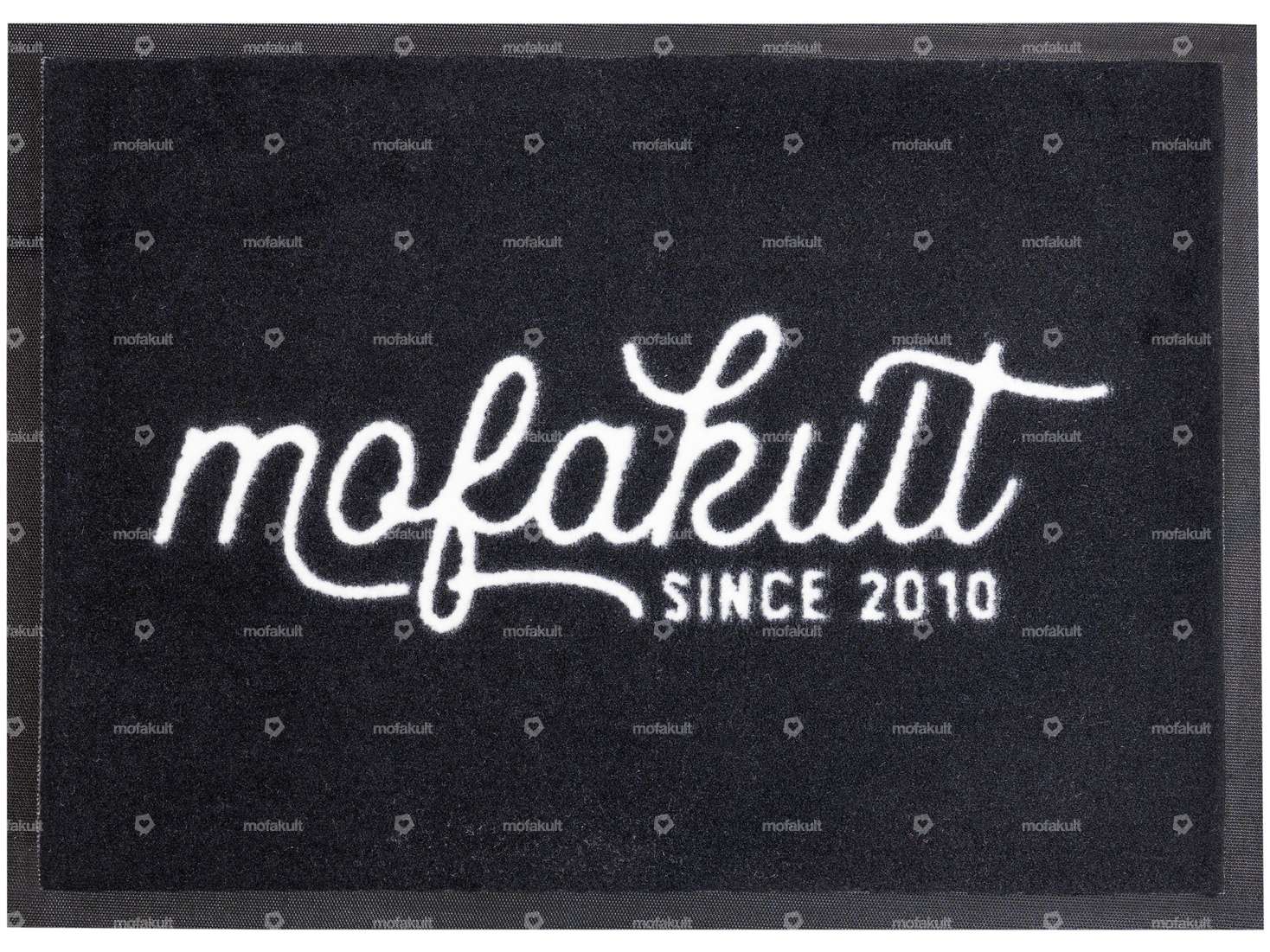 mk-Merch Fussmatte / Türvorleger «mofakult retro» 70 x 50 cm Carousel Image 1