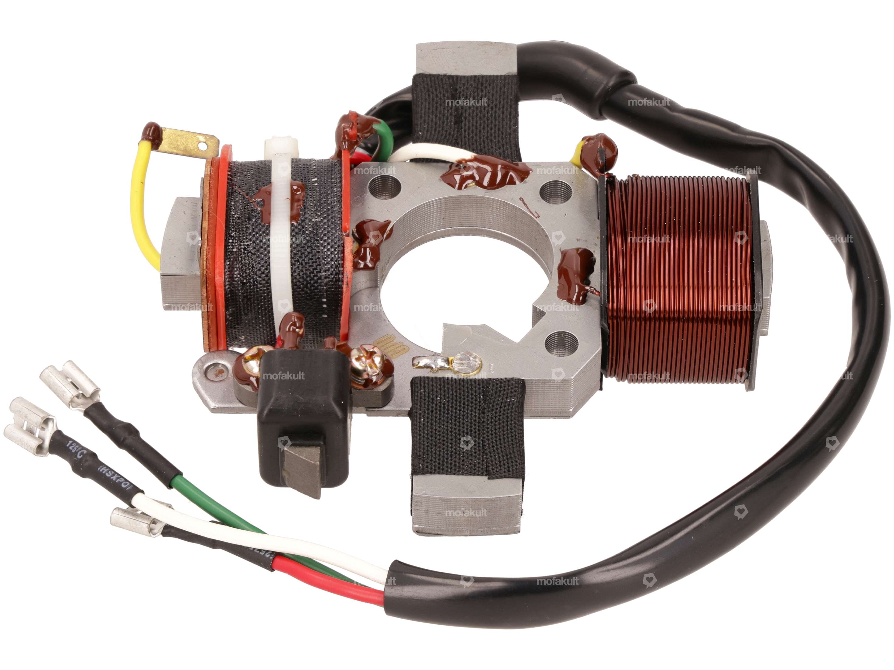 Electronic Stator 4 Pin 4 Coils For Piaggio 50 SI/BRAVO/GRILL