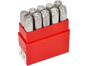 Schlagzahlen-Satz 6 mm 10-tlg. Schlagzahlen-Satz 6 mm 10-tlg.