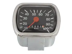 Speedometer 100 km/h square Speedometer 100 km/h square