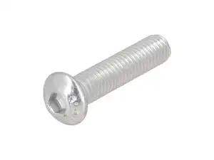 M8x35 bolt with semicircular head hexagon socket, galvanized (strength 10.9) M8x35 bolt with semicircular head hexagon socket, galvanized (strength 10.9)