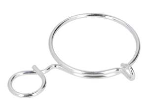 Spange Faltenbalg gross Ø 38 - 42 mm | Pony (P8215) Spange Faltenbalg gross Ø 38 - 42 mm | Pony (P8215)