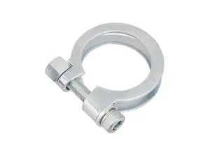 swiing® revival solid exhaust clamp 26 - 28 mm galvanized (strength 12.9) swiing® revival solid exhaust clamp 26 - 28 mm galvanized (strength 12.9)