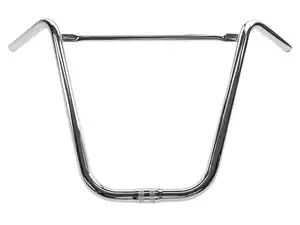 Lenker Vorbau 40 cm geschwungen mit Strebe Chrom Lenker Vorbau 40 cm geschwungen mit Strebe Chrom
