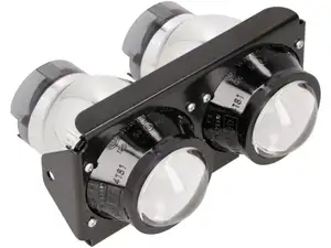 Double headlight black original | Tomos Fun Sport'R, Sprint, Youngster, Racing Double headlight black original | Tomos Fun Sport'R, Sprint, Youngster, Racing