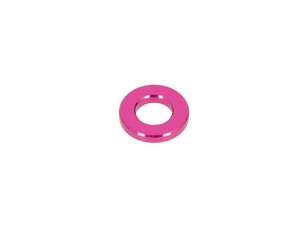 U-Scheibe M6 6.2/12/2 Alu eloxiert pink U-Scheibe M6 6.2/12/2 Alu eloxiert pink