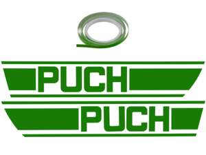 swiing® Revival Sticker Set - Tank, Green, Vinyl Cut | Puch X30 swiing® Revival Sticker Set - Tank, Green, Vinyl Cut | Puch X30