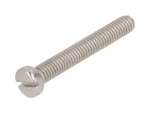Screw M6x40 cylinder head slotted stainless steel Screw M6x40 cylinder head slotted stainless steel