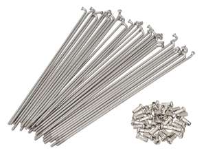 GPO 17" Speichen-Set inkl. Nippel (2.9 x 188 mm) Inox GPO 17" Speichen-Set inkl. Nippel (2.9 x 188 mm) Inox