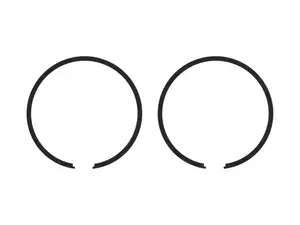 Airsal piston rings Ø 44 x 1.5 mm black (pair) | Puch Airsal piston rings Ø 44 x 1.5 mm black (pair) | Puch