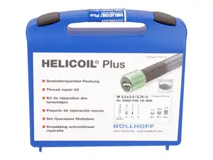HeliCoil Gewinde-Reparatur-Set M2.5x0.45 HeliCoil Gewinde-Reparatur-Set M2.5x0.45