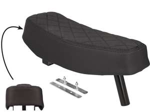 Seat long checkered black | Puch Maxi Seat long checkered black | Puch Maxi