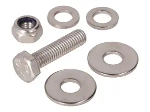 Schraube-Set Schutzblech hinten Inox original | Piaggio Ciao Schraube-Set Schutzblech hinten Inox original | Piaggio Ciao