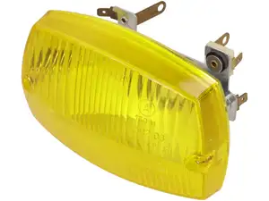 Aprilia Reflektor & Glas gelb NOS | Piaggio Ciao P / SC Aprilia Reflektor & Glas gelb NOS | Piaggio Ciao P / SC