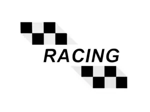 Racing Aufkleber Tank Puch X30 Sport (schwarze Schrift) Racing Aufkleber Tank Puch X30 Sport (schwarze Schrift)