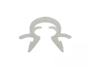 Spring clip frame Ø 4 mm transparent NOS | Piaggio Spring clip frame Ø 4 mm transparent NOS | Piaggio