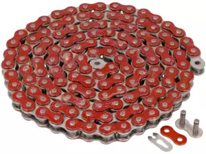 CYC drive chain metallic orange 415H (reinforced) 128L CYC drive chain metallic orange 415H (reinforced) 128L