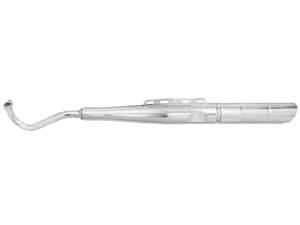 Auspuff 22 mm 2-Teiler Nachbau (mit Nummer) | Puch Auspuff 22 mm 2-Teiler Nachbau (mit Nummer) | Puch