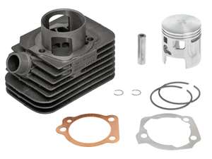 Malossi 46.5 mm Zylinderkit ohne Kopf 10 mm KoBo | Piaggio Ciao, SI, Bravo, Boxer Malossi 46.5 mm Zylinderkit ohne Kopf 10 mm KoBo | Piaggio Ciao, SI, Bravo, Boxer