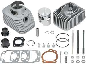 Malossi 47 mm Zylinderkit BIG DEPS inkl. Kopf 12 mm KoBo | Piaggio Ciao, Bravo, Boxer Malossi 47 mm Zylinderkit BIG DEPS inkl. Kopf 12 mm KoBo | Piaggio Ciao, Bravo, Boxer