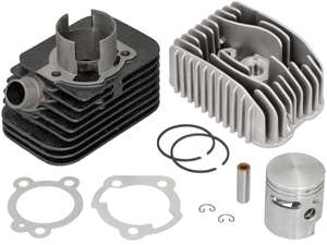 Polini Racing 43 mm Zylinderkit inkl. Kopf 10 mm KoBo | Piaggio Ciao, Bravo, Boxer Polini Racing 43 mm Zylinderkit inkl. Kopf 10 mm KoBo | Piaggio Ciao, Bravo, Boxer