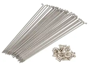 WWS 22" Speichen-Set inkl. Nippel (2.6 x 245 mm) Inox WWS 22" Speichen-Set inkl. Nippel (2.6 x 245 mm) Inox