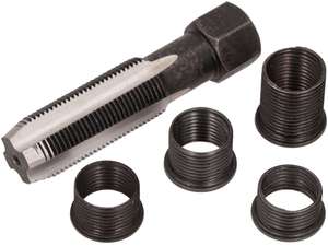 BGS Reparaturset Zündkerzengewinde M14x1.25 5-tlg. BGS Reparaturset Zündkerzengewinde M14x1.25 5-tlg.