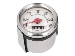 Tacho 60 km/h Ø 48 mm Veglia-Nachbau | Piaggio Ciao, SI, Bravo, Boxer Tacho 60 km/h Ø 48 mm Veglia-Nachbau | Piaggio Ciao, SI, Bravo, Boxer