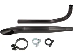 Sidepipe exhaust set (Ø 32 / 60 mm) black | Sachs 503 Sidepipe exhaust set (Ø 32 / 60 mm) black | Sachs 503