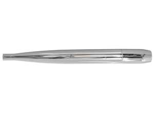 Endtopf Zigarre Ø 28 / 65 mm (Endstück geschlossen) Chrom Endtopf Zigarre Ø 28 / 65 mm (Endstück geschlossen) Chrom