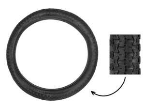 Fortune 2.25 x 16" tires F-874 2P.R. Allround Fortune 2.25 x 16" tires F-874 2P.R. Allround