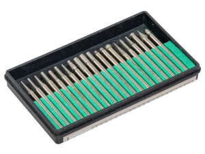BGS Diamantschleifer-Set klein 20-tlg. (Aufnahme 3 mm) BGS Diamantschleifer-Set klein 20-tlg. (Aufnahme 3 mm)