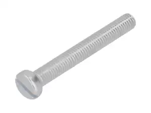 M5x40 slotted pan-head screw, galvanized M5x40 slotted pan-head screw, galvanized