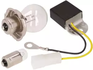 12V bulb set (P26s) with Leonelli voltage regulator | Puch 12V bulb set (P26s) with Leonelli voltage regulator | Puch
