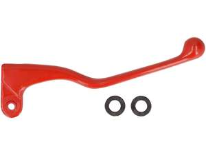Domino brake lever right long aluminum red NOS Domino brake lever right long aluminum red NOS