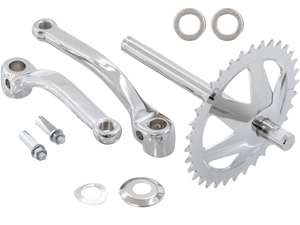 GPO pedal set chrome | Puch Velux GPO pedal set chrome | Puch Velux