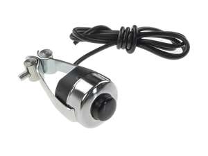 Chrome stop knob with cable Chrome stop knob with cable