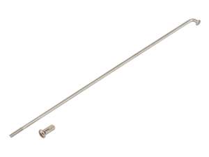 GPO spoke single incl. nipple (2.9 x 198 mm) Inox GPO spoke single incl. nipple (2.9 x 198 mm) Inox