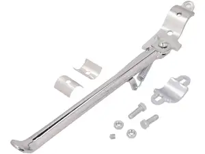 SeitenstÀnder links runde Befestigung 30 cm Chrom SeitenstÀnder links runde Befestigung 30 cm Chrom