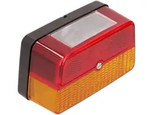 Rücklicht (mit Bremslicht) rot / orange | Hercules Prima GT, Supra / Zündapp / Kreidler Flory Rücklicht (mit Bremslicht) rot / orange | Hercules Prima GT, Supra / Zündapp / Kreidler Flory