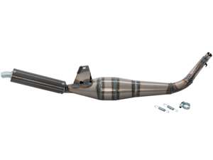 Simonini Auspuff Thunder Ø 22 mm Carbon | Piaggio SI Simonini Auspuff Thunder Ø 22 mm Carbon | Piaggio SI